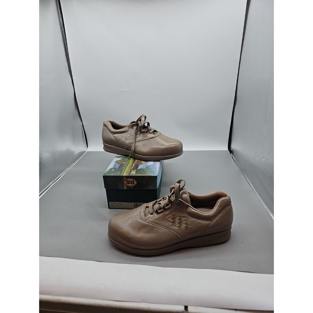 SAS Free Time Mocha Women's Shoes 12 WW New In‎ Box